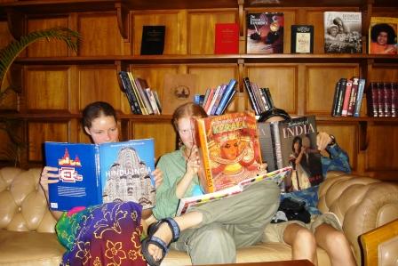 Studying about India in India.