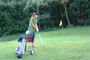 Golf Golfing around the world maybe?