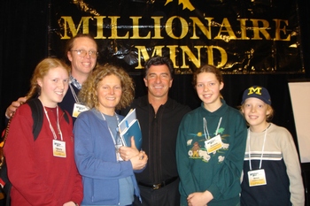 With T Harv Eker at the Millionaire Mind in Seattle 2004
